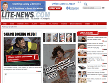 Tablet Screenshot of lite-news.com